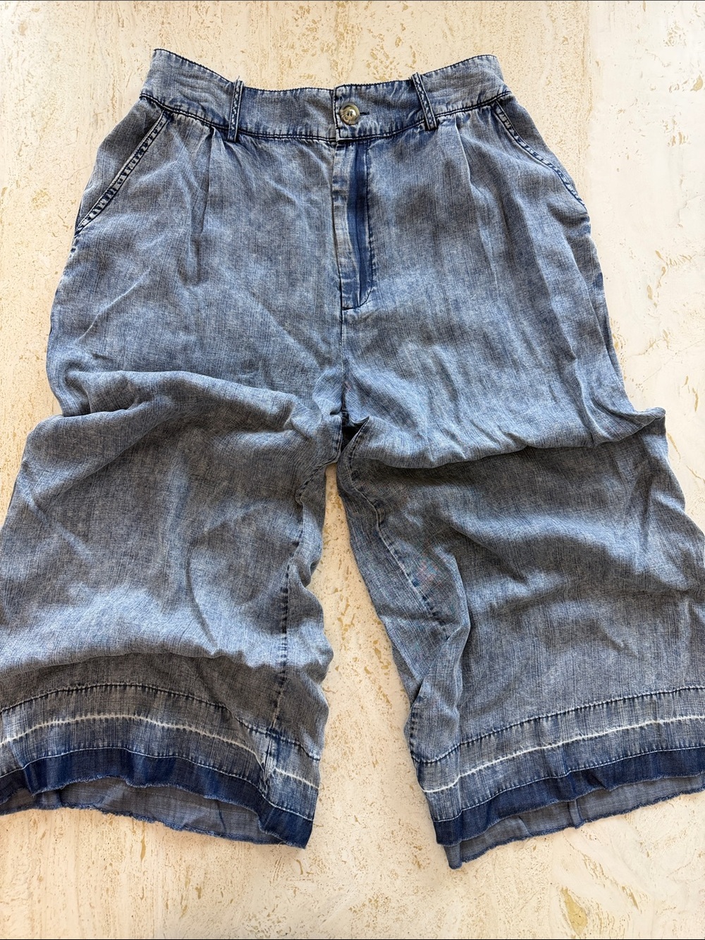 Ee:some Mineral Washed Wide Leg Pants Women’s Medium - Picture 5 of 11